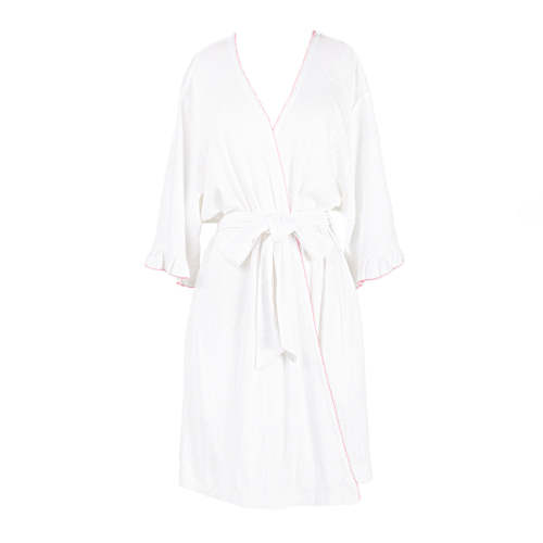 LIZA POINTELLE COTTON ROBE – Lenora
