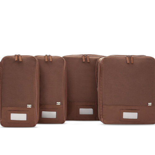 BÉIS The Compression Packing Cubes, Set of 4 (Maple)