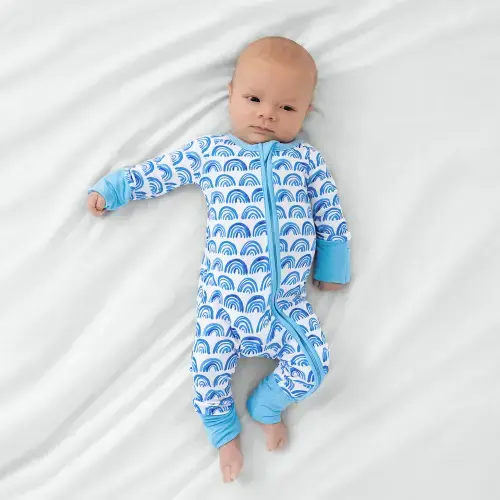 Blue Rainbows Zippy - Little Sleepies