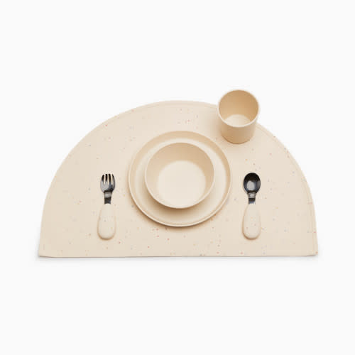 AEIOU Toddler Tableware Gift Set - Oat