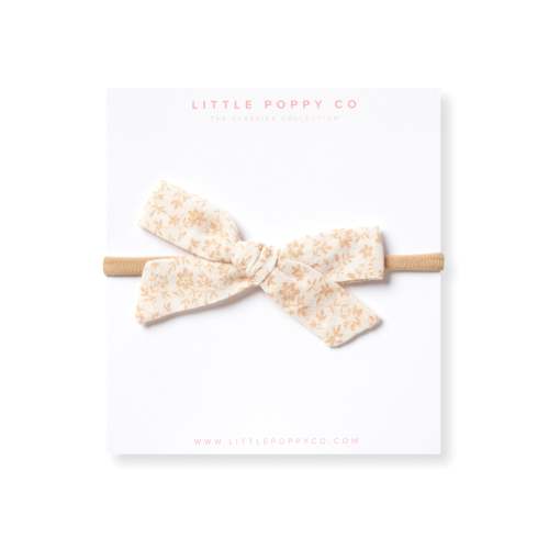 Sugar Floral Headband Bow