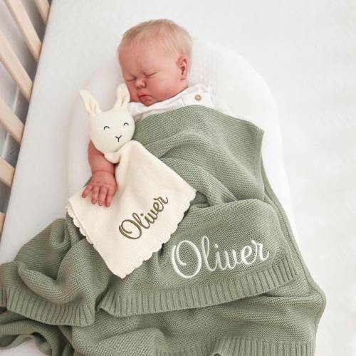 Custom Gift Set 2 pcs for Baby, Custom Blanket/Toy, Baby gift blanket, Birthday gift, Baby girl gift, Baby boy gift, Baby shower Gift set.