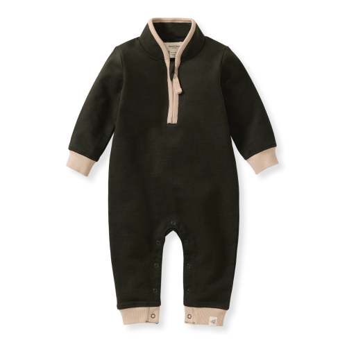 Quarter Zip Baby Boy Jumpsuit – Burt's Bees Baby
