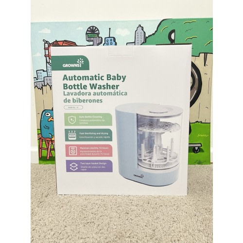 GROWNSY DeepClean Bottle Washer Pro, Baby Bottle Washer and Sterilizer and Dryer
