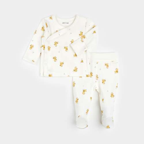 Rubber Duckie Print on Off-White Take Me Home Set
