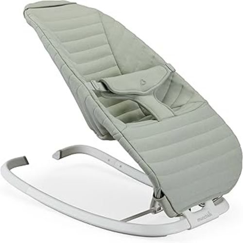 Munchkin Premium Seat Cover for Bouncer & Rocker - Soft, Machine Washable, Removable Fabric, Green