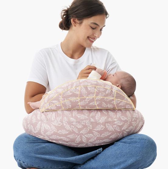 Adjustable Nursing Pillow in Classic Grey – Momcozy