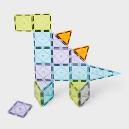 Magnetic Tiles Yellow Tin - Gigglescape™