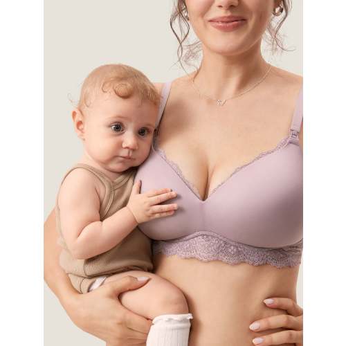 Lace Wing Wirefree Nursing Bra