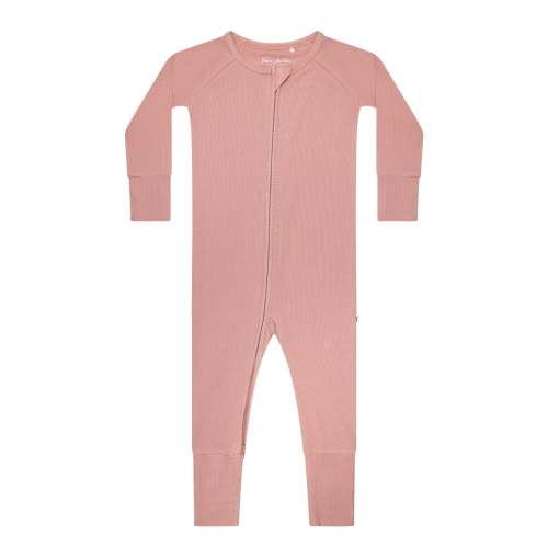 Mauve Small Ribbed Zip Romper
– Brave Little Ones