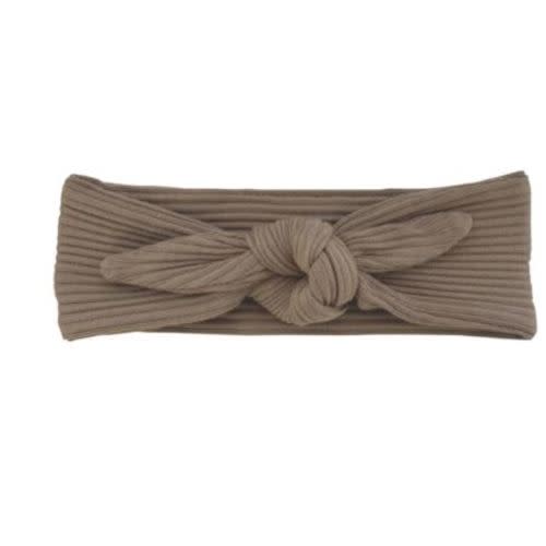 Ribbed Headband - Chocolate