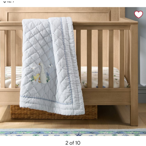 Rowan Ducks Baby Quilt