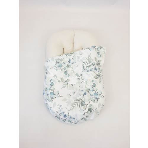 Snuggle me organic cotton cover , handmade cover , cotton satin cover , snuggle me cover