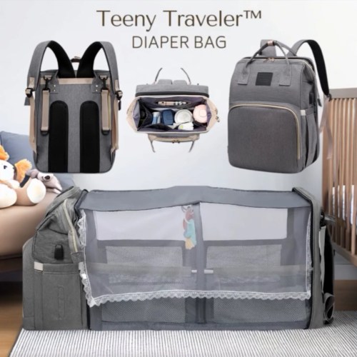 TEENY TRAVELER™ - Diaper Bag – WackyVenture