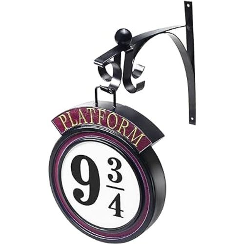 Vintage Hanging 9 3/4 Night Light, Movies Metal Wall Hanging Platform 9 ¾ Night Light, Home Decor 9 ¾ Sign Lights Led Lamp Decoration, Gift for 20th Anniversary Movie Lovers