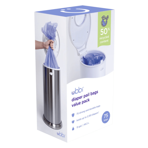 Ubbi plastic bags for pail