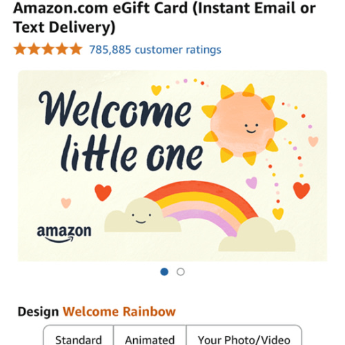 Amazon.com: Amazon eGift Card - Welcome Rainbow: Gift Cards