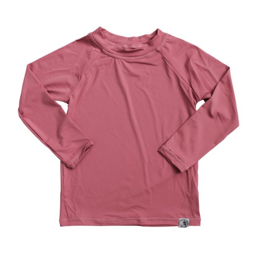 Little Surfer Girl Sunset Rashguard