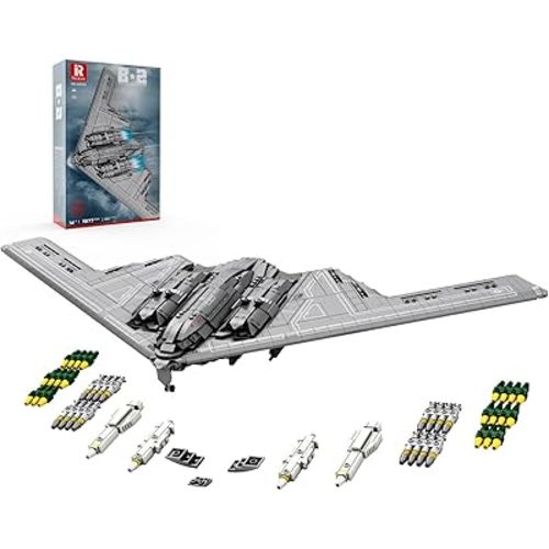 Fighter Jet Building Set 33038, B2 Military Bomber Plane for Adults, Aviation Airplane Cool Jet Model Collection for Boys,Ideal Gifts for Kids 14+, Men and Military Fans