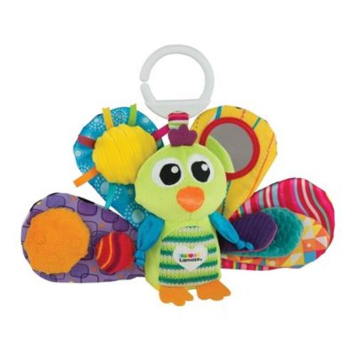 Lamaze Clip & Go Jacques The Peacock Sensory Development Baby Toy