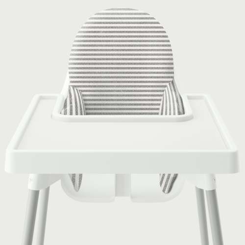 Highchair Cushion Cover - Aegean Ticking Stripe – Yeah Baby Goods