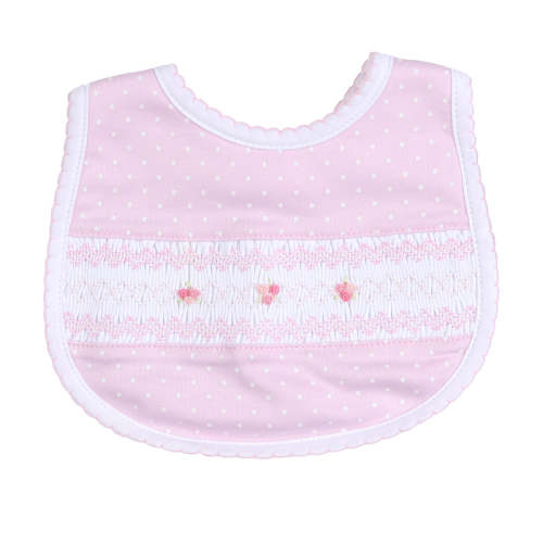 Magnolia Baby Layla and Lennox Pink Smocked Bib – Lillie & John