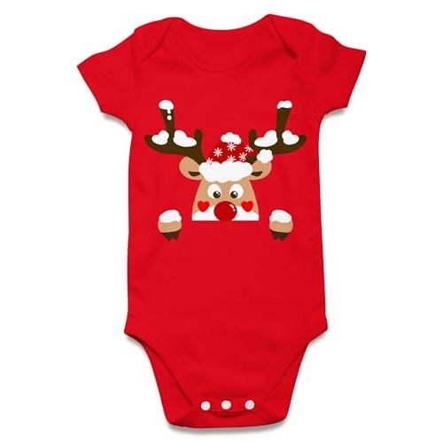 RAISEVERN Baby Boys Girls Clothes Infant Romper Newborn Bodysuits Funny Outfit 0-12 Months