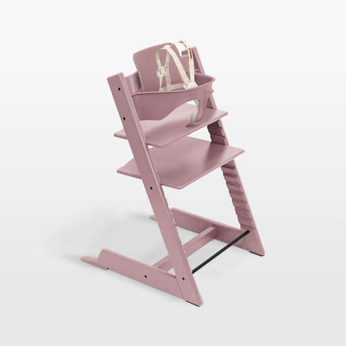Stokke ® Tripp Trapp ® Heather Mauve Purple Wood Baby High Chair
