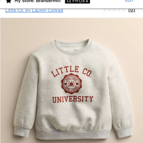 Baby & Toddler Little Co. by Lauren Conrad Crew Pullover