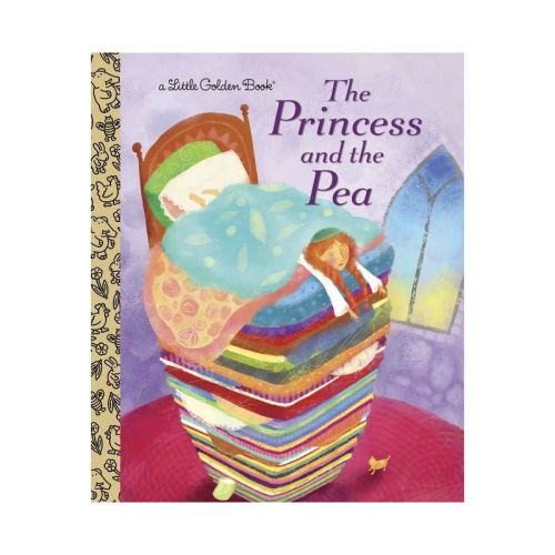 The Princess and the Pea - (Little Golden Book) by Hans Christian Andersen (Hardcover)