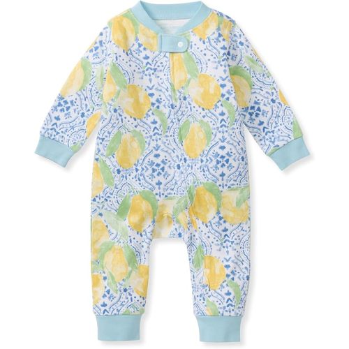 Burt's Bees Baby Baby Girls' Sleeper Pajamas, Zip Front Non-slip Footed Sleeper Pjs, 100% Organic Cotton