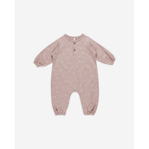 Henley Bubble Jumpsuit || Butterflies