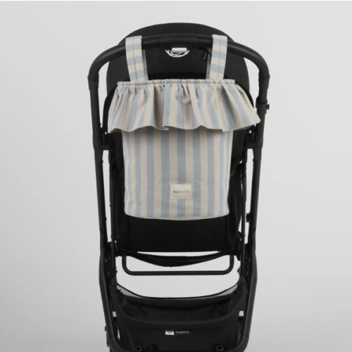 Basket Rayas - Blue + Sand