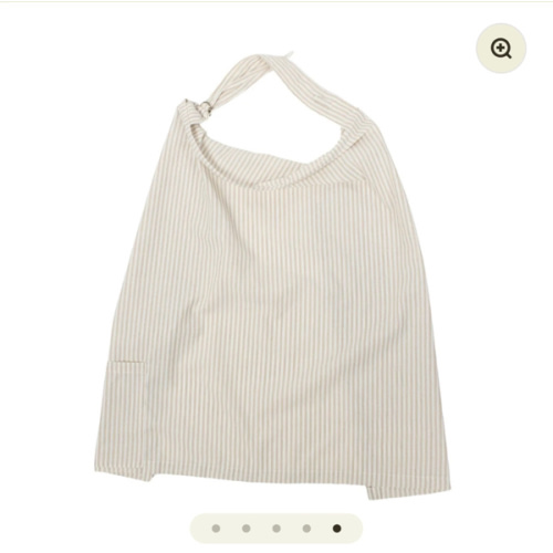 My Brest Friend - Striped Linen Nursing Cover