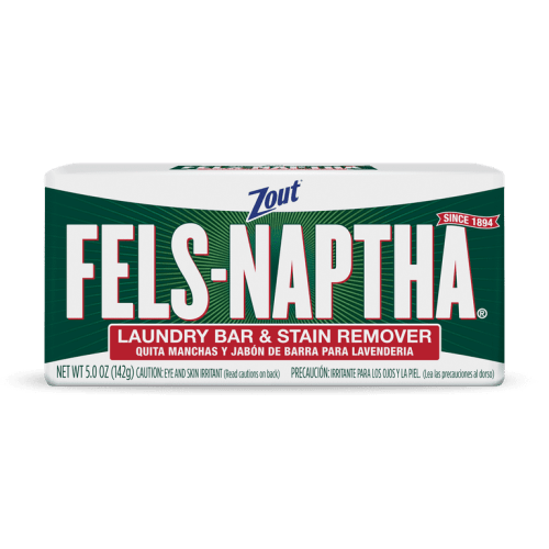 Zout Fels-Naptha Laundry Bar & Stain Remover & Pre-Treater, 5 oz, 1 Count