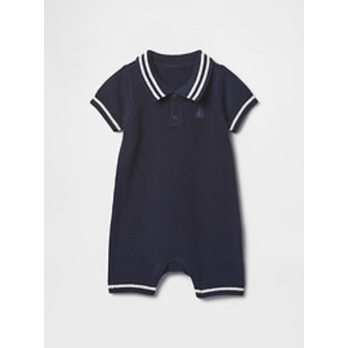 Baby Polo Sweater Shorty One-Piece | Gap