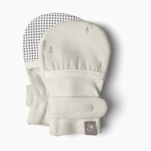 Goumi Kids Mountain Collection Organic Cotton Mitts - Alpine, 0-3m