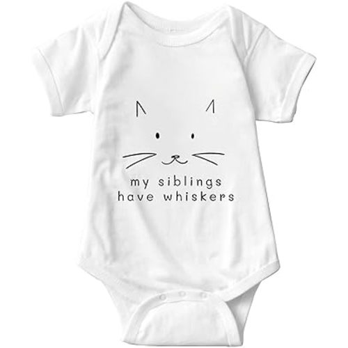My siblings have whiskers Matching Outfits Onesie For Babies Baby Boy And Girls Funny Newborn Clothes Family Outfits