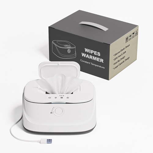 MaiRkang USB Baby Wipe Warmer with Automatic Shut-Off, White (1 Pack)