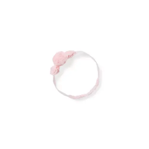 Baby Pale Pink Baby Rosette Soft Headband by Janie and Jack