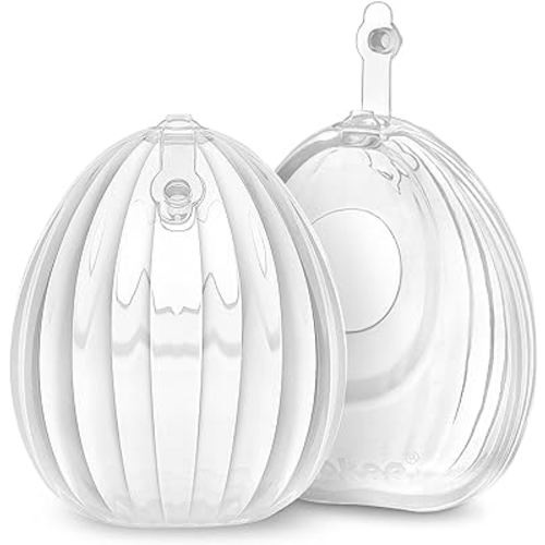haakaa Wearable Manual Breast Pump with Plug,4oz/120ml,2 Count