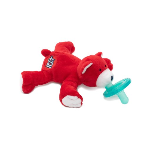 WubbaNub St. Louis Cardinals Bear Plush and Pacifier