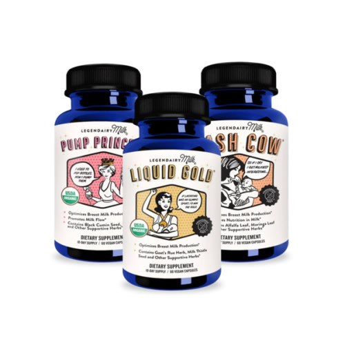 Bestseller Breast Milk Supplements Bundle Too! | Legendairy Milk