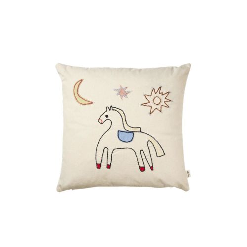 ferm LIVING - Naive Cushion – Horse