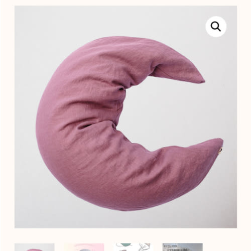 Organic MoonWomb™+ Thistle Linen – The Sustainable Baby Co.