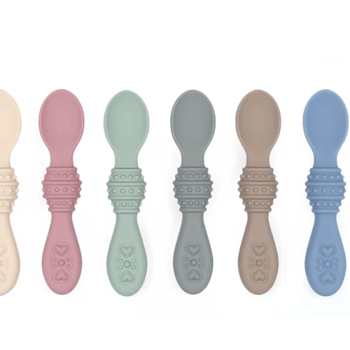 Baby Silicone Spoons | First Stage Infant Spoons