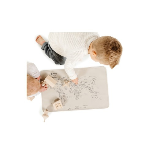 GATHRE Changing Mat, World MapWorld Map