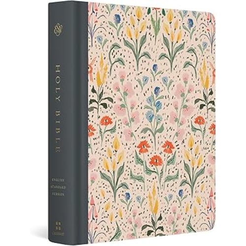 ESV Single Column Journaling Bible, Artist Series (Cloth over Board, Lulie Wallace, In Bloom): Holy Bible, English Standard Version