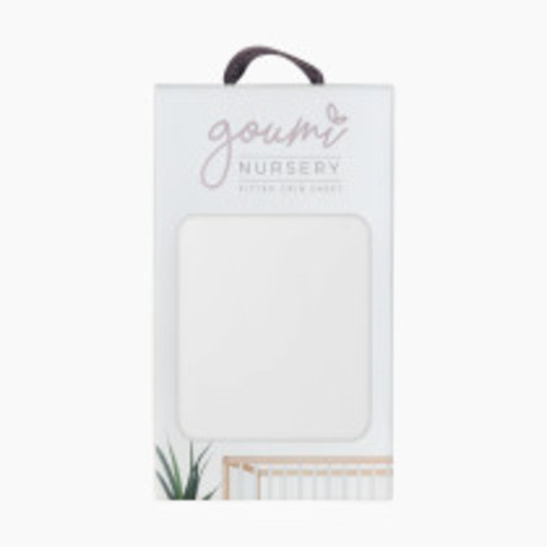 Goumi Kids Organic Cotton Fitted Crib Sheet - Desert Mist