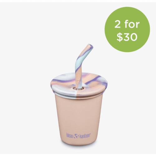 10 oz Kid's Cup with Straw Lid
